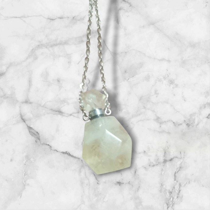 Collier Diffuseur d’Huiles Essentielles – Citrine