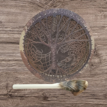Load image into Gallery viewer, Tambour Chamanique – L&#39;Appel de l&#39;Âme
