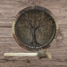 Load image into Gallery viewer, Tambour Chamanique – L&#39;Appel de l&#39;Âme
