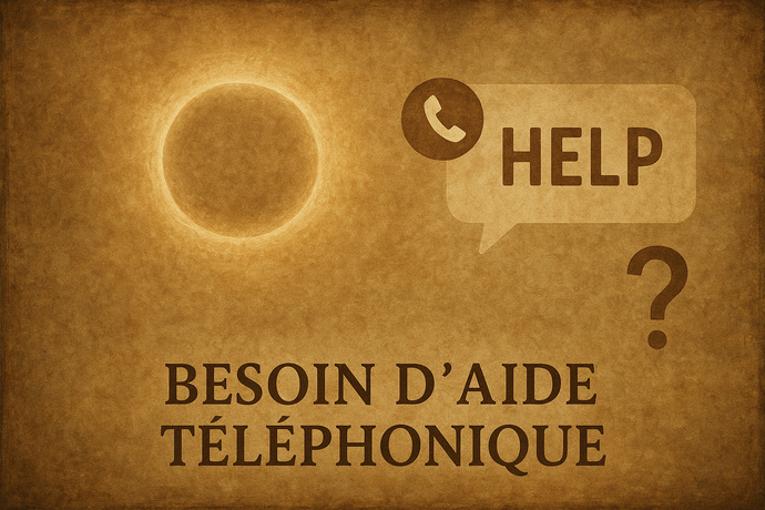 Besoin d'aide 20 minutes